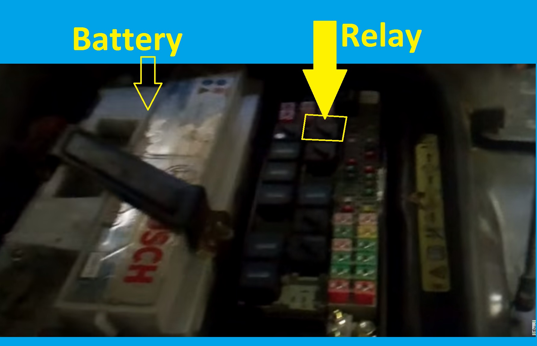 Relay module 12v for air suspension for Range Rover Sport (all models